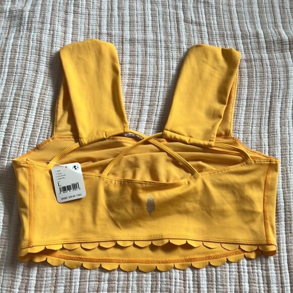 Free people movement suns out cami mango NWT size L - Picture 6 of 7